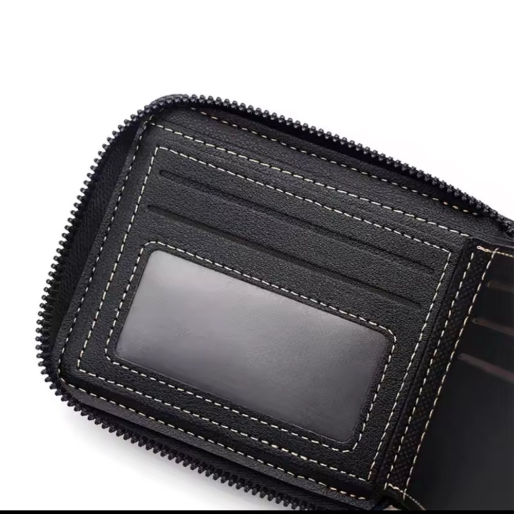 Pure Leather Brown Wallet - Picture 6 of 9